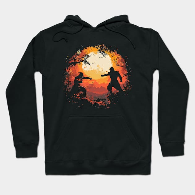 mortal kombat Hoodie by Ninja banana